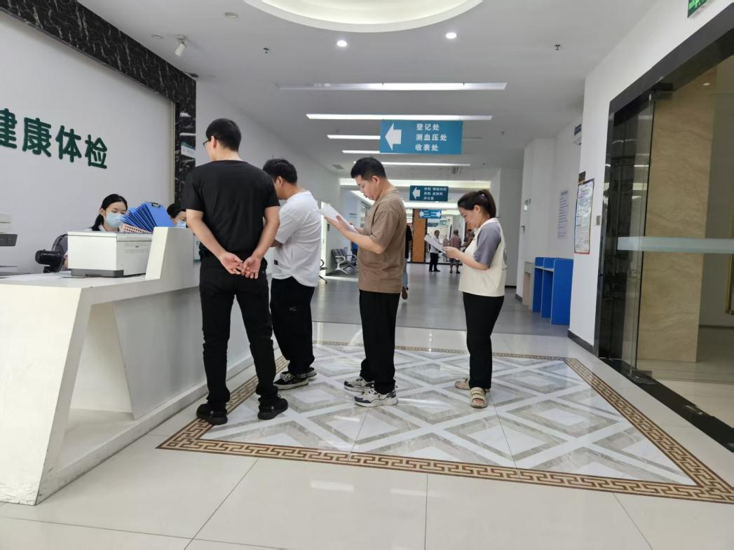 安帕尔公司组织职业病专项体检 --为员工健康保驾护航